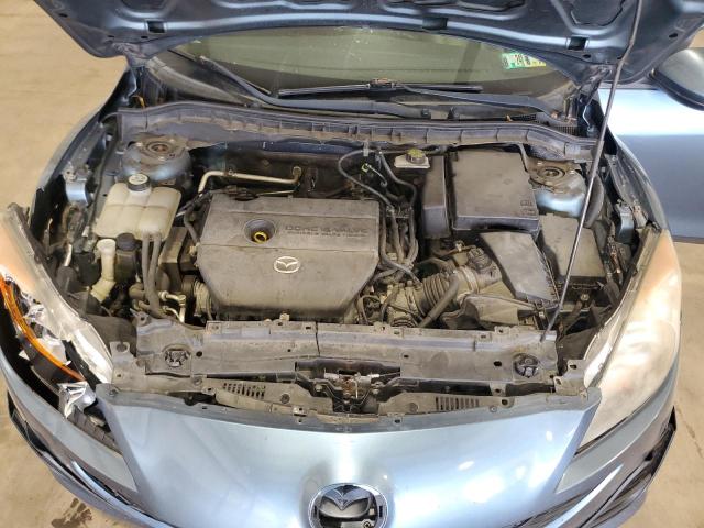 JM1BL1UG5B1466033 - 2011 MAZDA 3 I BLUE photo 11