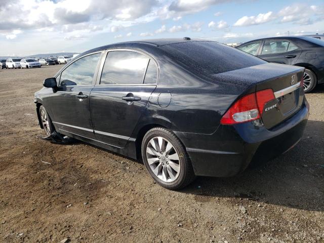 2HGFA1F95BH512260 - 2011 HONDA CIVIC EXL Սև լուսանկար 2