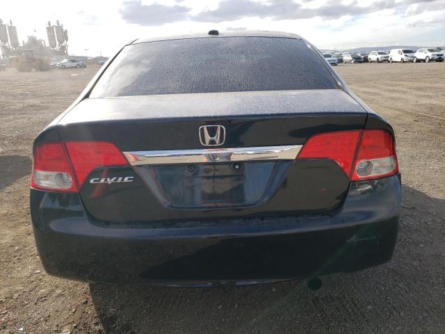 2HGFA1F95BH512260 - 2011 HONDA CIVIC EXL Սև լուսանկար 6