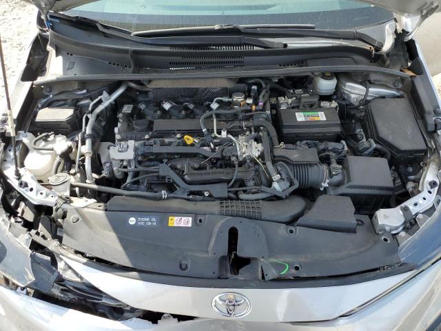 JTDP4MCE7MJ055210 - 2021 TOYOTA COROLLA SE 银色 照片 11