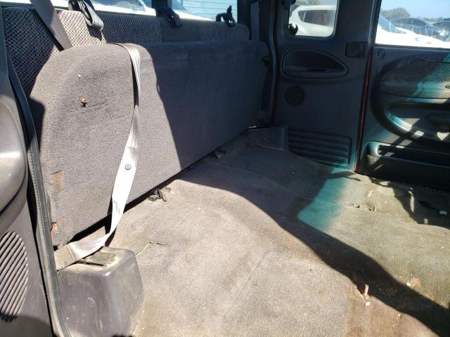 1B7HC13Y31J607863 - 2001 DODGE RAM 1500 წითელი ფოტო 10