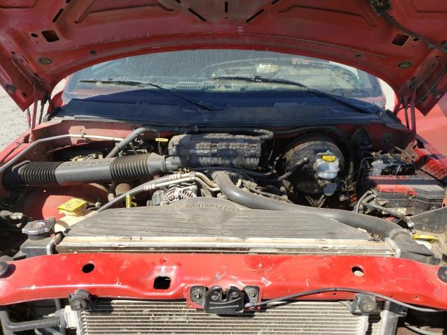 1B7HC13Y31J607863 - 2001 DODGE RAM 1500 წითელი ფოტო 11