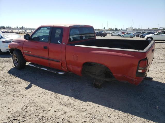 1B7HC13Y31J607863 - 2001 DODGE RAM 1500 წითელი ფოტო 2
