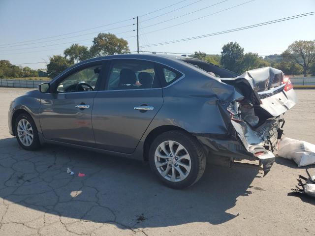 3N1AB7AP0KY219958 - 2019 NISSAN SENTRA S GRAY photo 3