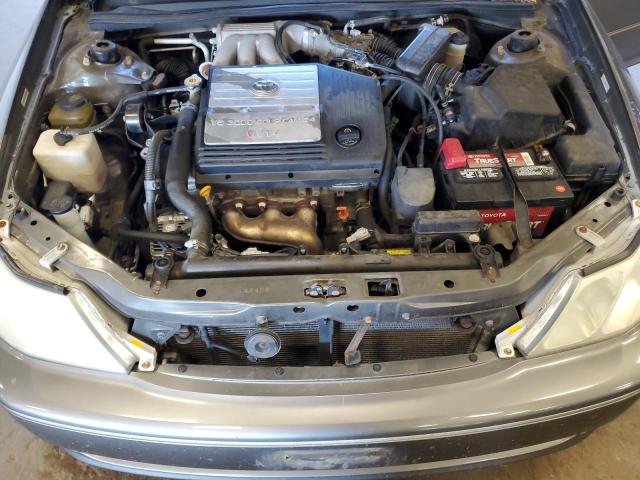4T1BF28B43U327986 - 2003 TOYOTA AVALON XL GRAY photo 11