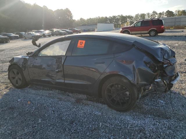 5YJ3E1EB4NF192708 - 2022 TESLA MODEL 3 ნაცრისფერი ფოტო 2