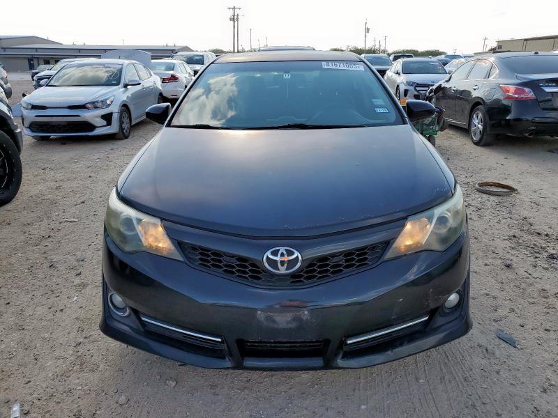 4T1BF1FK6CU082945 - 2012 TOYOTA CAMRY BASE BLACK photo 5