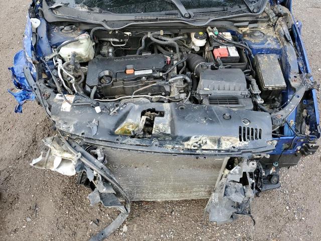 2HGFC2F76KH030394 - 2019 HONDA CIVIC EX BLUE photo 11