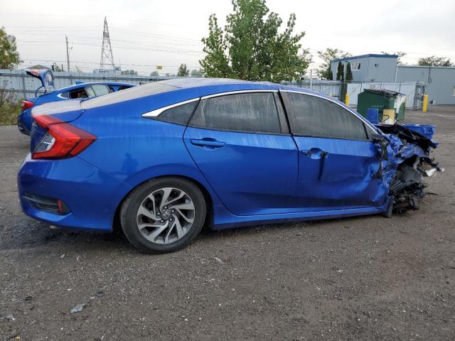 2HGFC2F76KH030394 - 2019 HONDA CIVIC EX BLUE photo 3