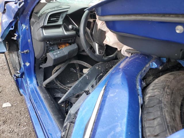 2HGFC2F76KH030394 - 2019 HONDA CIVIC EX BLUE photo 8