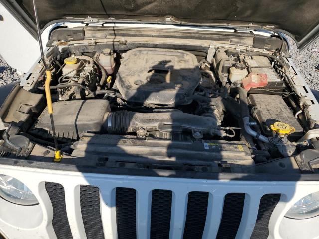 1C4HJXKN9MW652250 - 2021 JEEP WRANGLER U SPORT Ақ фото 11