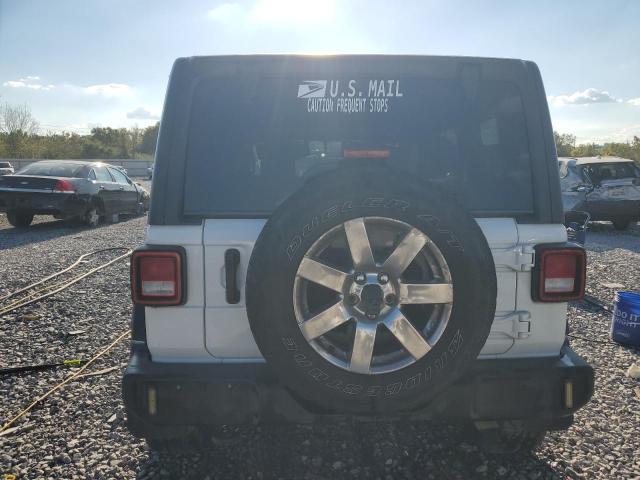 1C4HJXKN9MW652250 - 2021 JEEP WRANGLER U SPORT Ақ фото 6