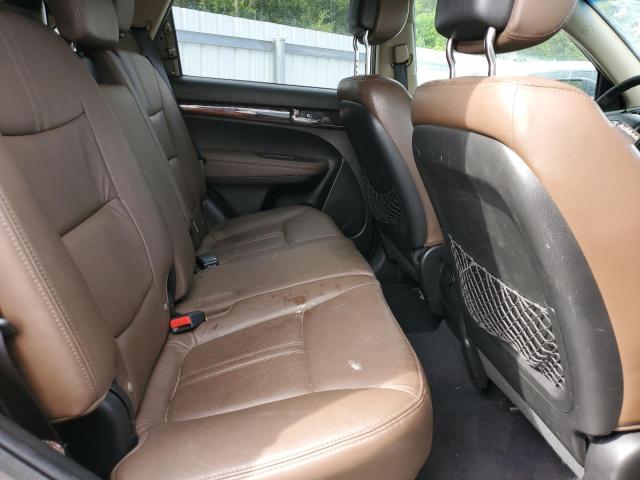 5XYKU4A22BG123574 - 2011 KIA SORENTO EX 灰色 照片 11