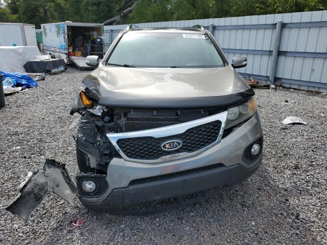 5XYKU4A22BG123574 - 2011 KIA SORENTO EX 灰色 照片 5
