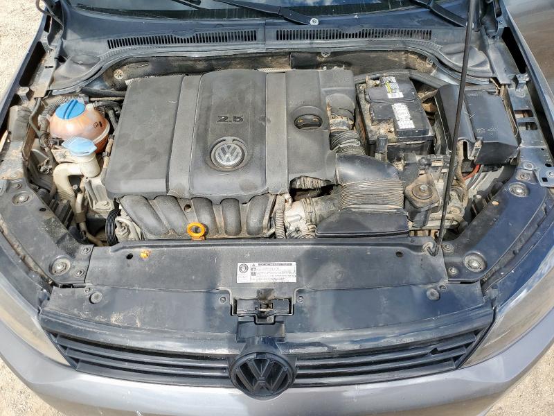 3VWDZ7AJ7BM347457 - 2011 VOLKSWAGEN JETTA SE Gri fotoğraf 11