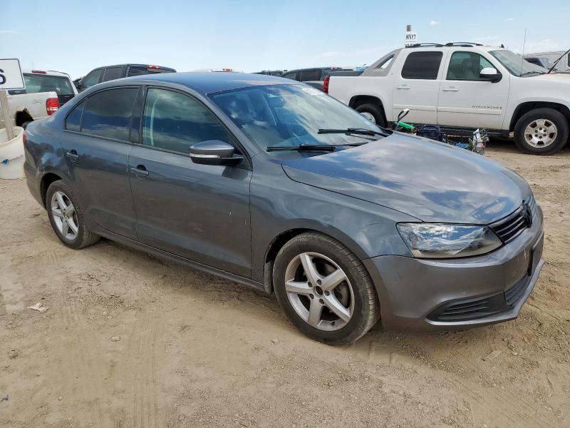 3VWDZ7AJ7BM347457 - 2011 VOLKSWAGEN JETTA SE Gri fotoğraf 4