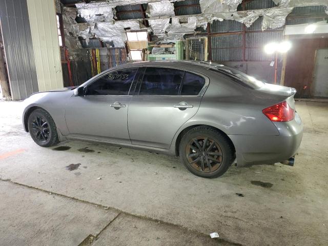 JNKBV61FX8M268055 - 2008 INFINITI G35 GRAY photo 2