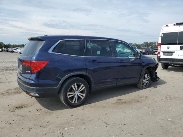 5FNYF6H55GB125043 - 2016 HONDA PILOT EXL BLUE photo 4