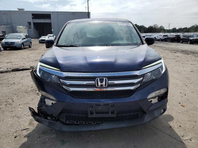 5FNYF6H55GB125043 - 2016 HONDA PILOT EXL BLUE photo 5