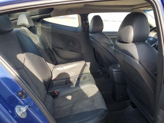 KMHTC6AD1FU220947 - 2014 HYUNDAI VELOSTER BLUE photo 10