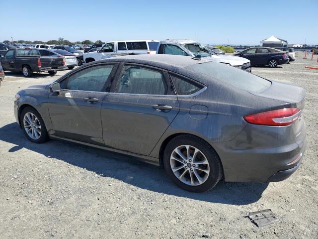 3FA6P0HD4KR107753 - 2019 FORD FUSION SE GRAY photo 2