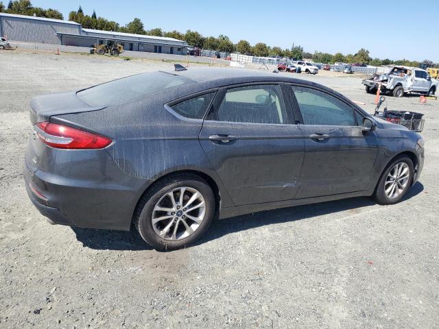 3FA6P0HD4KR107753 - 2019 FORD FUSION SE GRAY photo 3