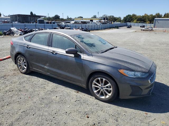 3FA6P0HD4KR107753 - 2019 FORD FUSION SE GRAY photo 4
