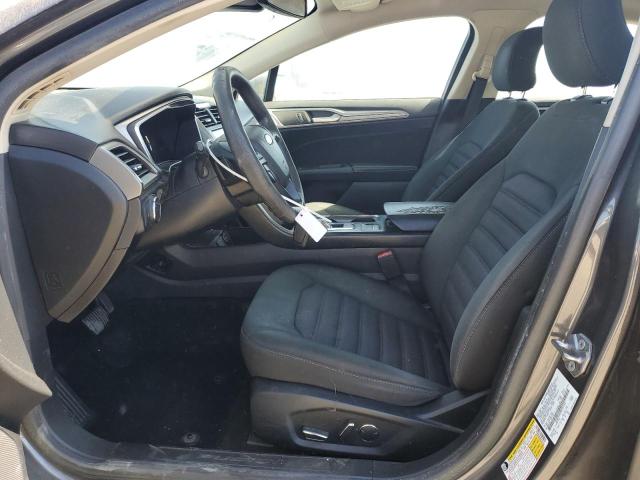 3FA6P0HD4KR107753 - 2019 FORD FUSION SE GRAY photo 7