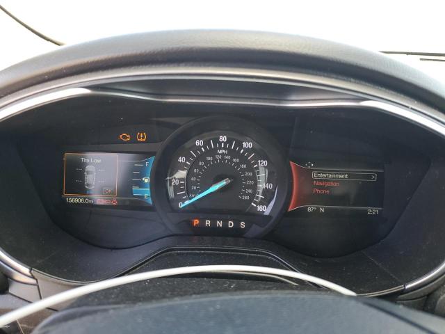 3FA6P0HD4KR107753 - 2019 FORD FUSION SE GRAY photo 9