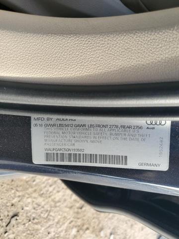 WAUFGAFC5GN193592 - 2016 AUDI A6 PREMIUM PLUS Grafit foto 12