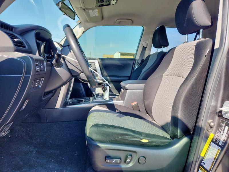 JTEZU5JR9F5085529 - 2015 TOYOTA 4RUNNER SR5 Մոխրագույն լուսանկար 7