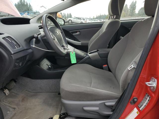 JTDKN3DU4F0451868 - 2015 TOYOTA PRIUS წითელი ფოტო 7