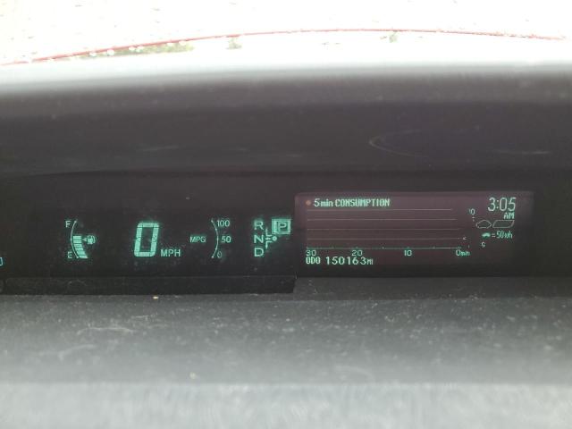 JTDKN3DU4F0451868 - 2015 TOYOTA PRIUS წითელი ფოტო 9