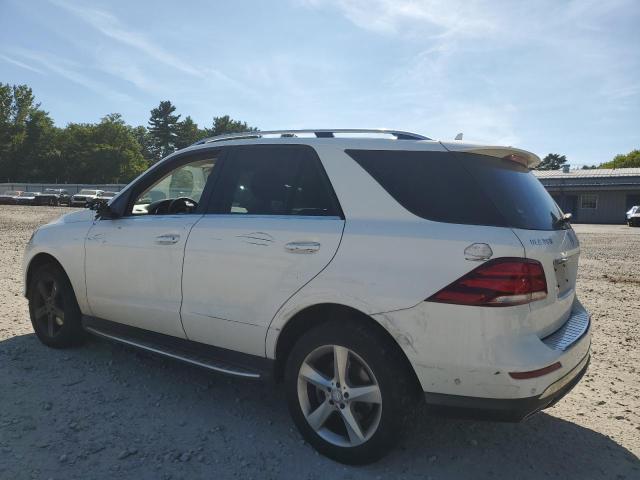 4JGDA5HB8GA793470 - 2016 MERCEDES-BENZ GLE 350 4MATIC WHITE photo 2