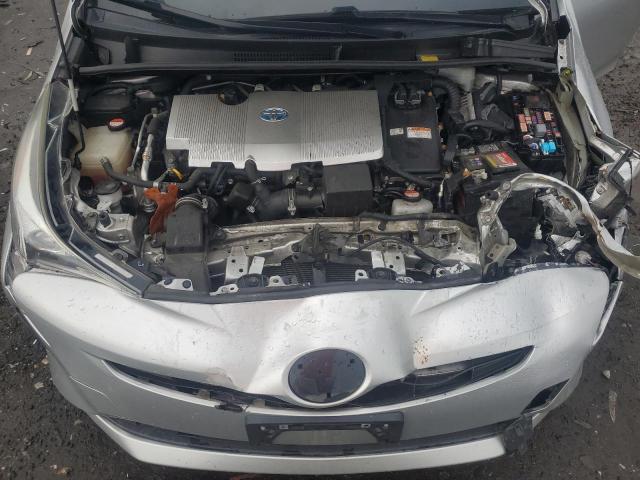 JTDKBRFU2G3520422 - 2016 TOYOTA PRIUS SILVER photo 11