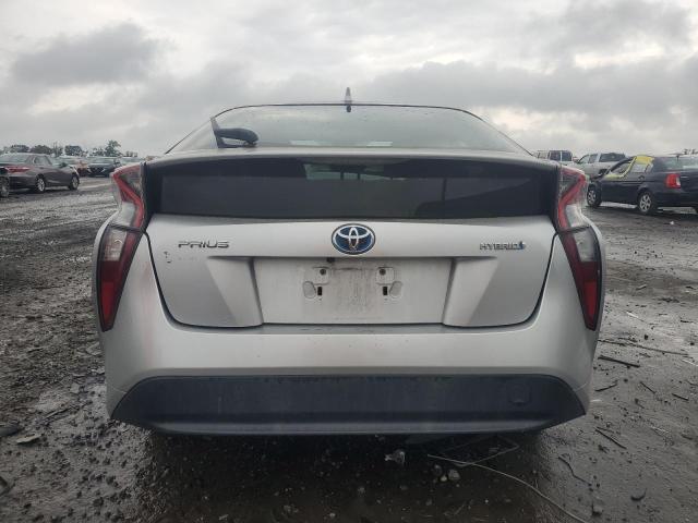 JTDKBRFU2G3520422 - 2016 TOYOTA PRIUS SILVER photo 6