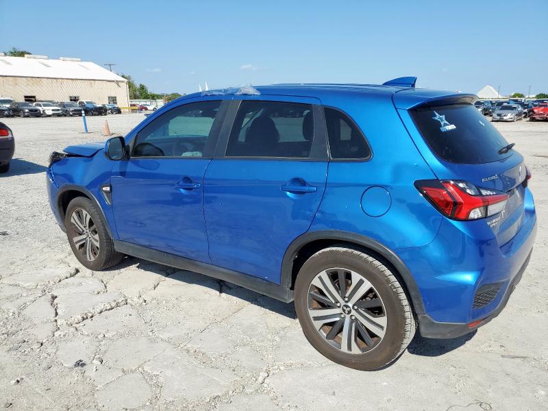 JA4AP3AU2LU014749 - 2020 MITSUBISHI OUTLANDER ES Կապույտ լուսանկար 2