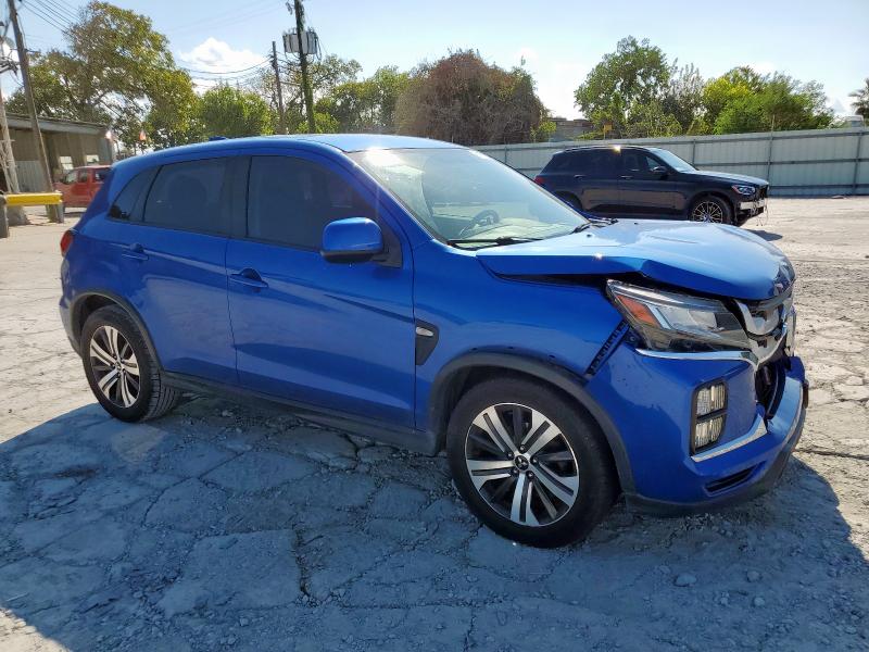 JA4AP3AU2LU014749 - 2020 MITSUBISHI OUTLANDER ES Կապույտ լուսանկար 4