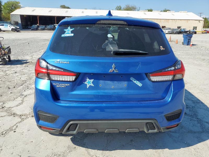 JA4AP3AU2LU014749 - 2020 MITSUBISHI OUTLANDER ES Կապույտ լուսանկար 6
