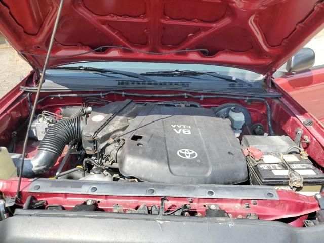 3TMJU62N86M014609 - 2006 TOYOTA TACOMA DOUBLE CAB PRERUNNER RED photo 11