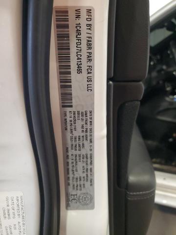 1C4RJFDJ7LC413465 - 2020 JEEP GRAND CHER SRT-8 WHITE photo 13