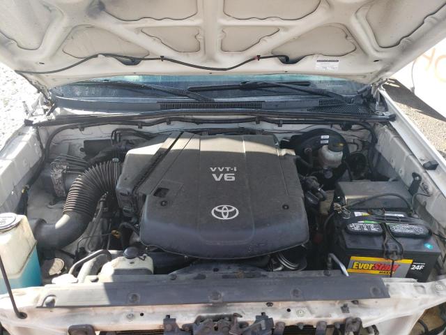 5TEJU4GN5AZ694610 - 2010 TOYOTA TACOMA DOUBLE CAB PRERUNNER WHITE photo 11