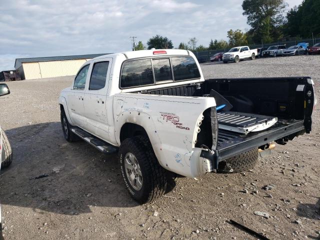 5TEJU4GN5AZ694610 - 2010 TOYOTA TACOMA DOUBLE CAB PRERUNNER WHITE photo 2