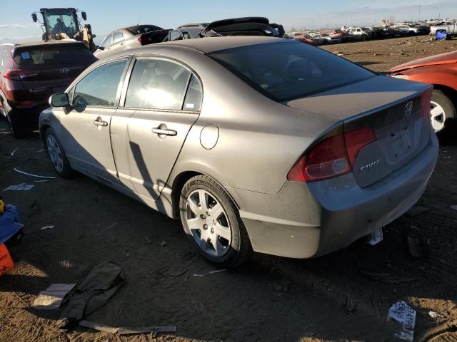 1HGFA16576L095987 - 2006 HONDA CIVIC LX GRAY photo 2