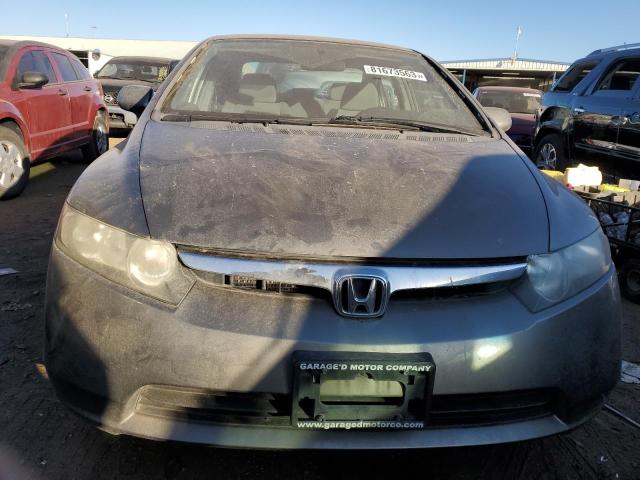 1HGFA16576L095987 - 2006 HONDA CIVIC LX GRAY photo 5