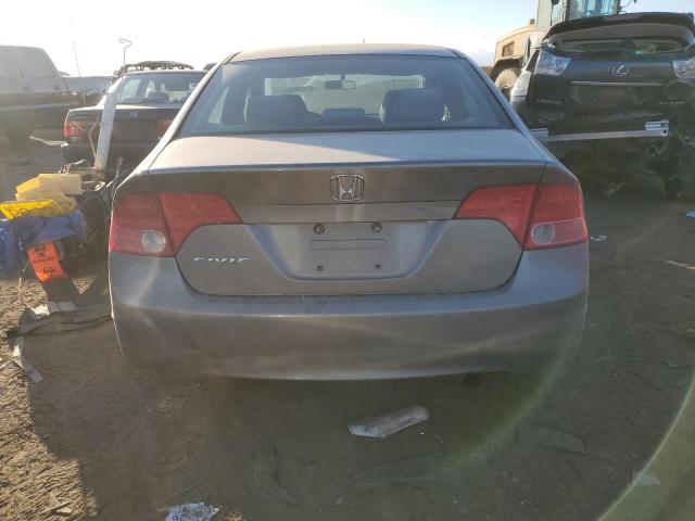 1HGFA16576L095987 - 2006 HONDA CIVIC LX GRAY photo 6