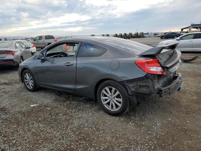 2HGFG3B82CH503931 - 2012 HONDA CIVIC EX GRAY photo 2