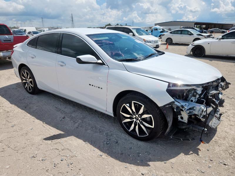 1G1ZG5ST5NF202787 - 2022 CHEVROLET MALIBU RS WHITE photo 4