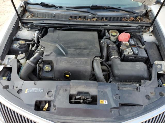 1LNHL9FT1DG611566 - 2013 LINCOLN MKS WHITE photo 11