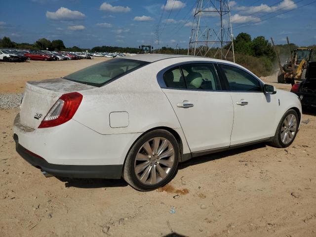 1LNHL9FT1DG611566 - 2013 LINCOLN MKS WHITE photo 3